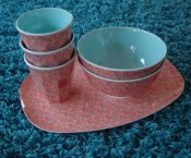 Skål minimal flower Rice