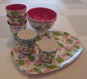 Cake cups blossom & berries SLUTSÅLD Rice