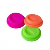 Siliconlock till mugg neon rosa Rice