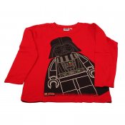 *Tröja Darth Vader Starwars röd (134) LEGOwear