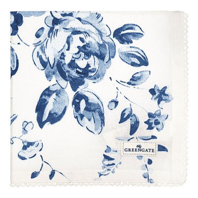 Duk/napkin Amanda indigo från GreenGate