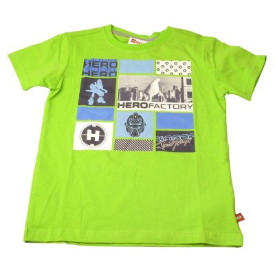 T-shirt Hero Factory lime (104) LEGOwear
