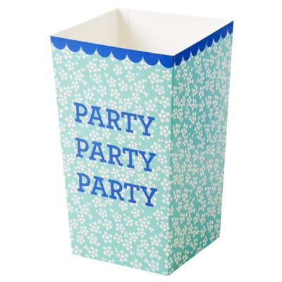 Popcorn & party boxar 6p grön Rice