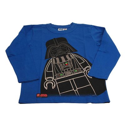 *Tröja Darth Vader Starwars (134) kornblå LEGOwear